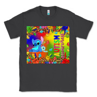 Smoke Autism awareness with stitch tumbler Classic Tee - TumblerDesignByShophia