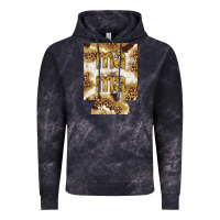 Cloud Black Mama with leopard and cowhide regular can cooler Vintage Hoodie - HowdyJamesFarm