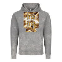 Cloud Rock Mama with leopard and cowhide regular can cooler Vintage Hoodie - HowdyJamesFarm