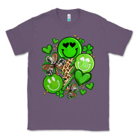 Lavender st patrick's day green smile Classic Tee - Artiststas