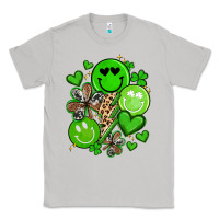 Moon Dust st patrick's day green smile Classic Tee - Artiststas