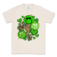 Natural st patrick's day green smile Classic Tee - Artiststas
