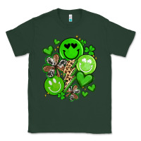 Sports Green st patrick's day green smile Classic Tee - Artiststas