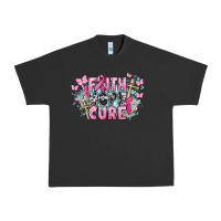 Pigment Black Faith hope cure Cancer Awareness Urban Heavy Tee - HowdyJamesFarm