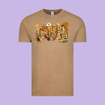 Fall Cna Vintage Tee Designed By Cowgirlartshop