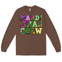Chestnut mardi gras crew olivia Long Sleeve Tee - OliviaCreatesArt