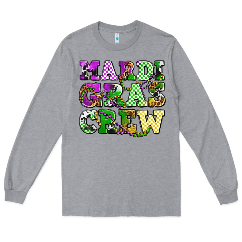 Mardi Gras Crew Olivia Long Sleeve Tee by OliviaCreatesArt | Teevron