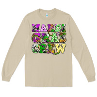 Mushroom mardi gras crew olivia Long Sleeve Tee - OliviaCreatesArt