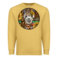Antique Gold western alpaca Premium Sweatshirt - BarkalooDesign