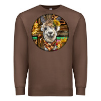 Chestnut western alpaca Premium Sweatshirt - BarkalooDesign