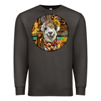 Smoke western alpaca Premium Sweatshirt - BarkalooDesign