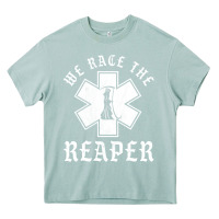 Arona Emt, Ems And Paramedic We Race the Reaper Heavy Core Tee - longCreatives