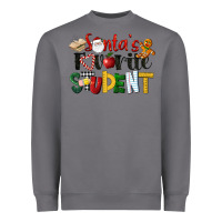 Storm santa's favorite student christmas Heavyweight Sweatshirt - LillyAllenDesigns