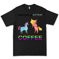 Black Before After Coffee Premium Tee - Bettercallsaul