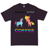 Plum Before After Coffee Premium Tee - Bettercallsaul