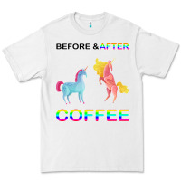 White Before After Coffee Premium Tee - Bettercallsaul