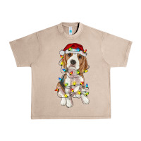 French Oak christmas beagle Urban Heavy Tee - RanaPortraitStore