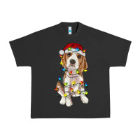 Pigment Black christmas beagle Urban Heavy Tee - RanaPortraitStore