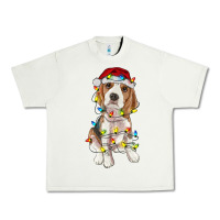Pistachio christmas beagle Urban Heavy Tee - RanaPortraitStore