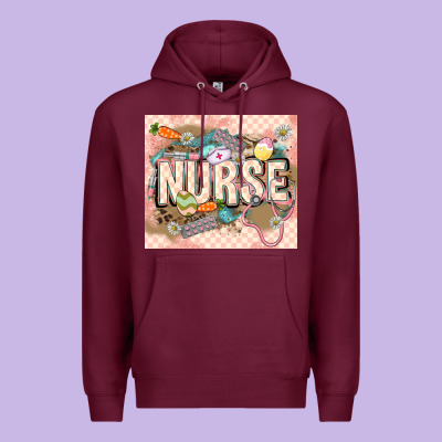 Easter Nurse Premium Hoodie Designed By Lillyallendesigns