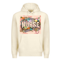 Sandshell Easter Nurse Premium Hoodie - LillyAllenDesigns