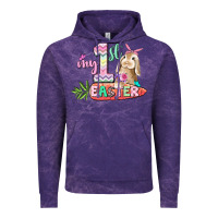 Cloud Purple My first Easter Day Vintage Hoodie - CowGirlArtShop