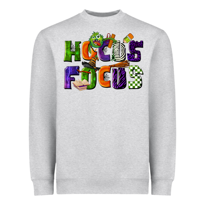 Hocus Focus Teacher Halloween Heavyweight Sweatshirt by LillyAllenDesigns | Teevron