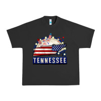 Pigment Black tennessee 4th of july Urban Heavy Tee - CowGirlArtShop