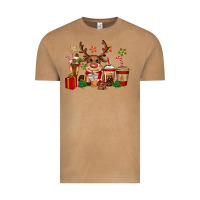 Vintage Camel reindeer coffe cups christmas Vintage Tee - CowGirlArtShop