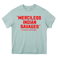 Arona merciless indian savages Heavy Core Tee - longCreatives