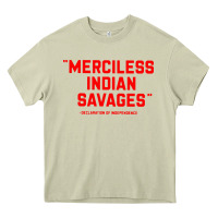Mossy merciless indian savages Heavy Core Tee - longCreatives