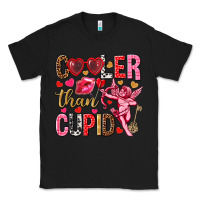 Black Cooler than Cupid Valentine's Day Classic Tee - HowdyJamesFarm