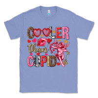 Colony Blue Cooler than Cupid Valentine's Day Classic Tee - HowdyJamesFarm