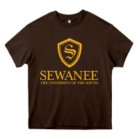 Chocolate Brown sewanee, the university of the south Heavy Core Tee - longCreatives