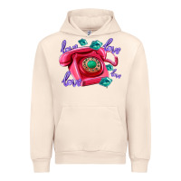 Sandshell love balloons and pink valentines telephone Urban Hoodie - AdoDesignShop