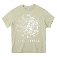Mossy Time Travel Traveler Watch Vintage Clock Steampunk Gift Heavy Core Tee - longCreatives