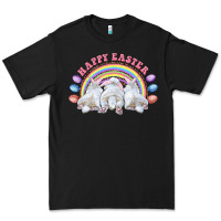 Black Happy easter bunny tails Premium Tee - RanaPortraitStore