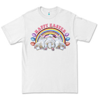 White Happy easter bunny tails Premium Tee - RanaPortraitStore
