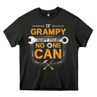 Asphalt Mens Grampy Funny Handyman Fix It Fathers Day Gift Heavy Core Tee - longCreatives