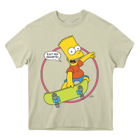 The Simpsons Bart Simpson Eat My Shorts Heavy Core Tee | Teevron