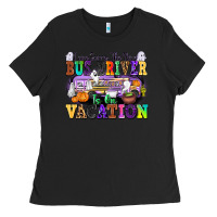 Black I Am Sorry The Nice Bus Driver Is on Vacation Ladies Tee - texasbilliewilder
