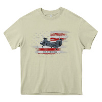 Mossy CH-47 Chinook Helicopter USA Flag Helicopter Pilot Gifts Heavy Core Tee - longCreatives