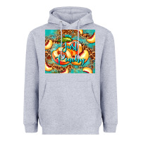 Heather Grey just peachy peach tumbler Heavyweight Hoodie - BarkalooDesign