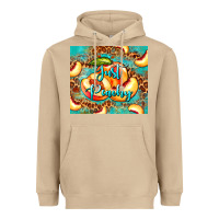 Mushroom just peachy peach tumbler Heavyweight Hoodie - BarkalooDesign