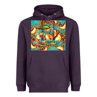 Plum just peachy peach tumbler Heavyweight Hoodie - BarkalooDesign