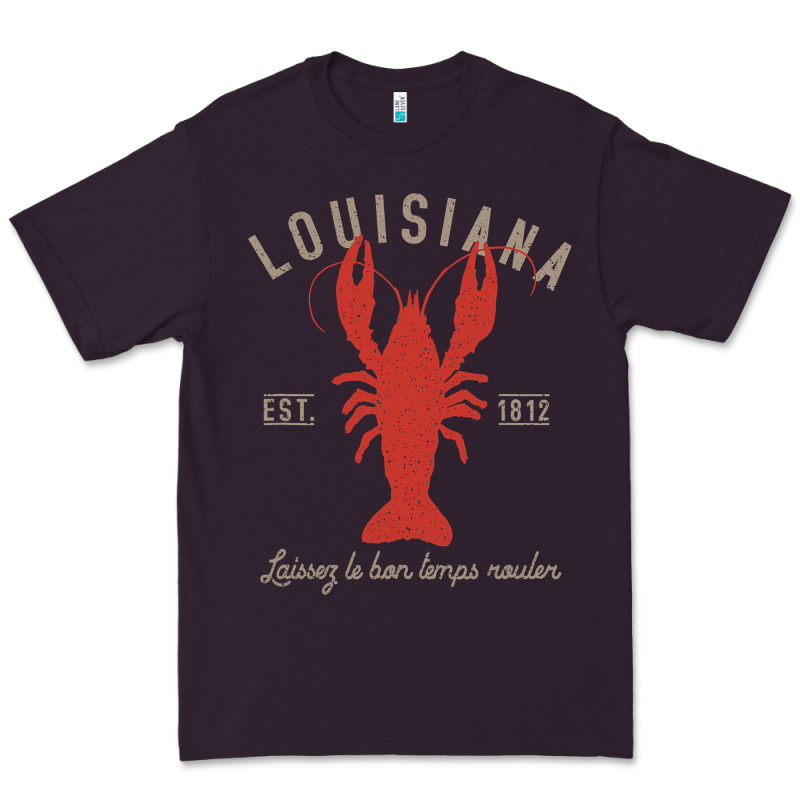 Louisiana Crawfish T Laissez Le Bon Temps Rouler Premium Tee by longCreatives | Teevron