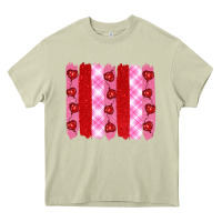 Mossy valentine's day brushstrokes Heavy Core Tee - RanaPortraitStore