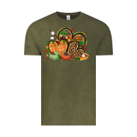 Vintage Olive fall heart Vintage Tee - CowGirlArtShop
