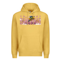 Antique Gold I Dig You Valentine 16oz Premium Hoodie - CowhideDigitalArt