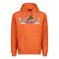 Carrot I Dig You Valentine 16oz Premium Hoodie - CowhideDigitalArt